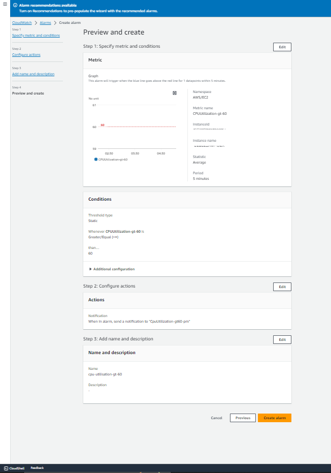 select metrics